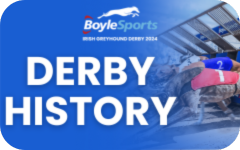 Click here to learn about the history of the Irish Greyhound Derby including past winners