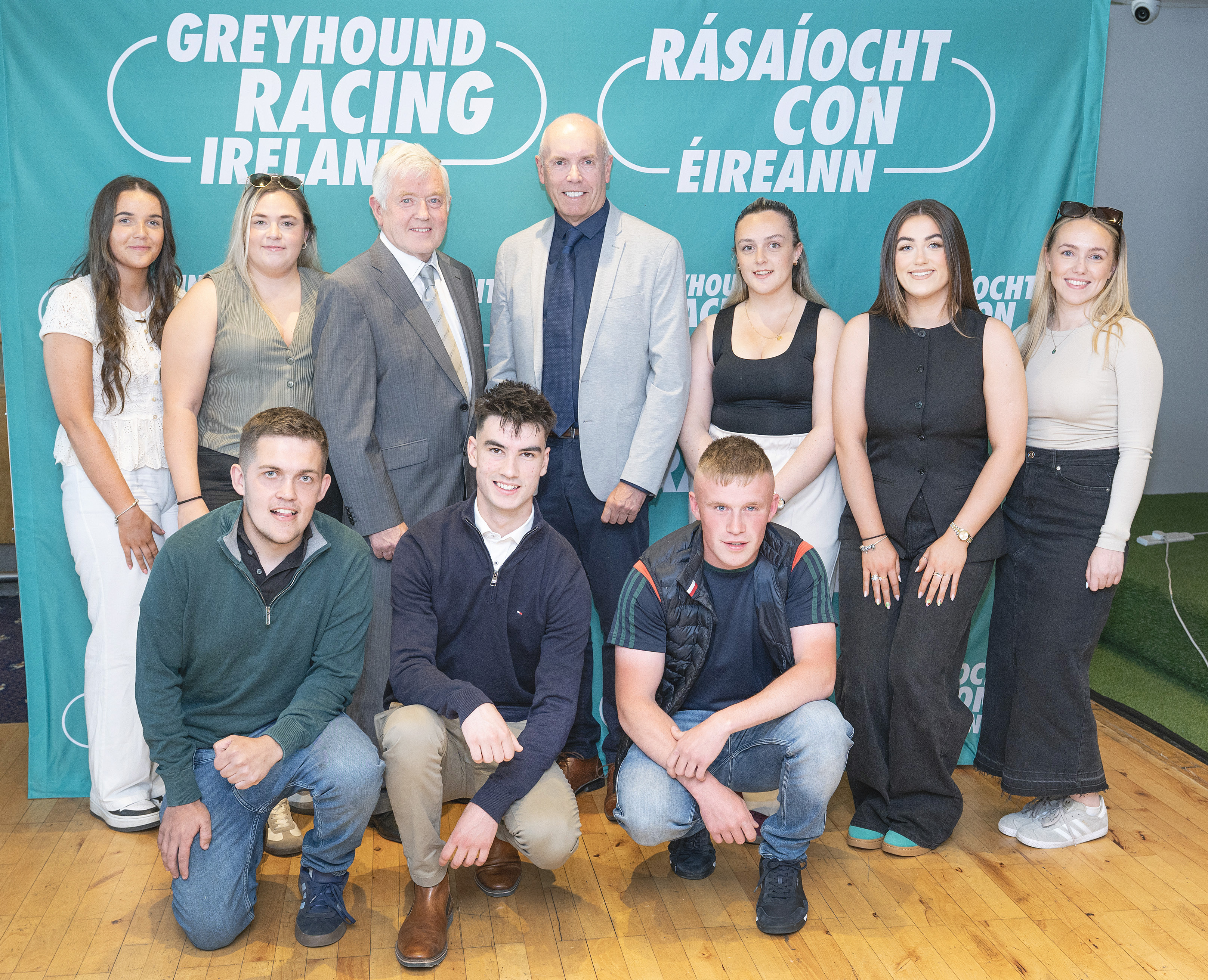 Young Person Forum meeting pictured are the members of the committee and CEO Tim Lucey