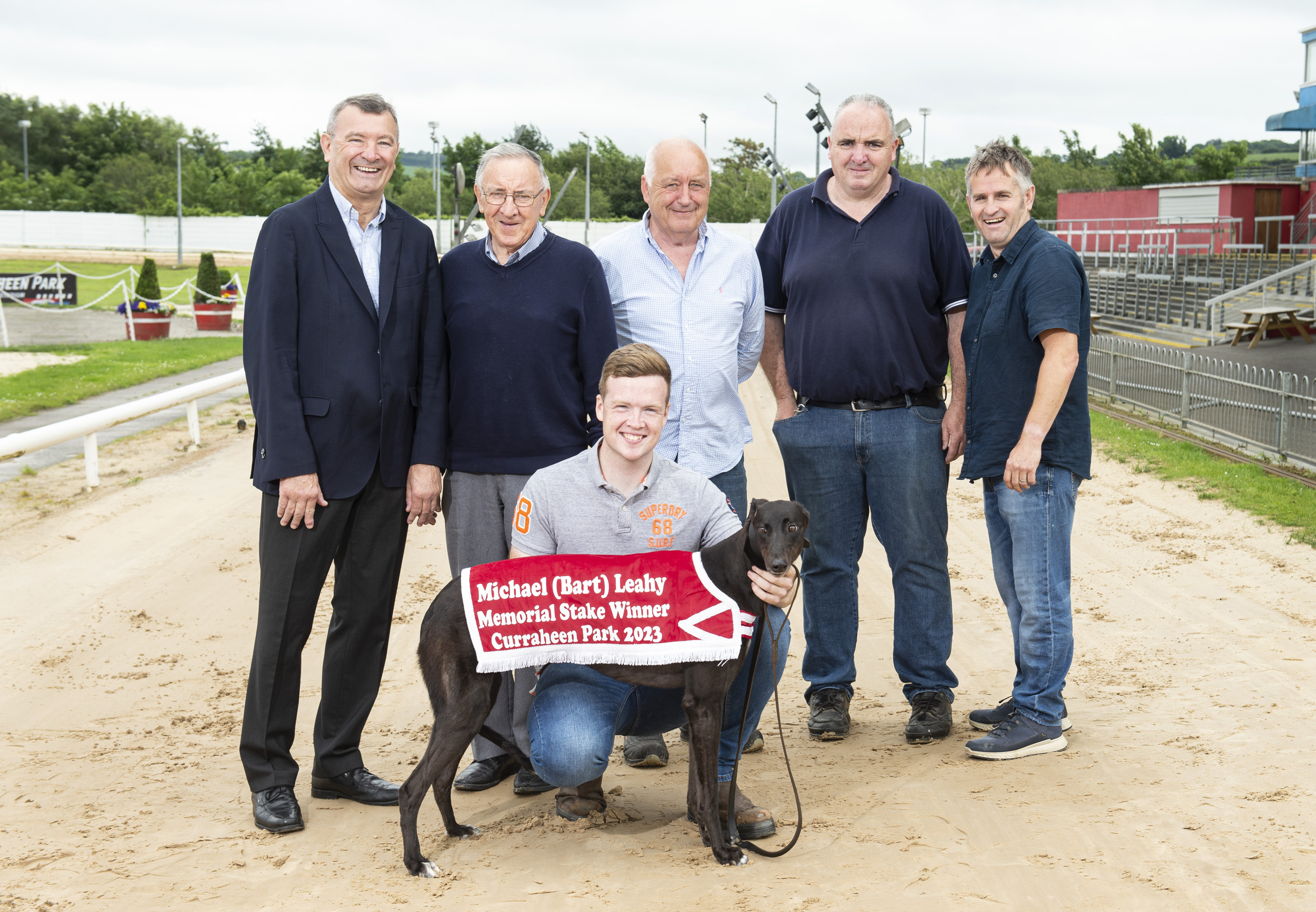 Jimmy Barry Murphy joined Bart’s brother and father, Donal Leahy and Liam Leahy, and William Coogan, John Linehan and Pat Kiely, in Curraheen Park to make the announcement. The event will run in conjunction with the Irish Laurels which begins in September, with the Final on Saturday 14th October