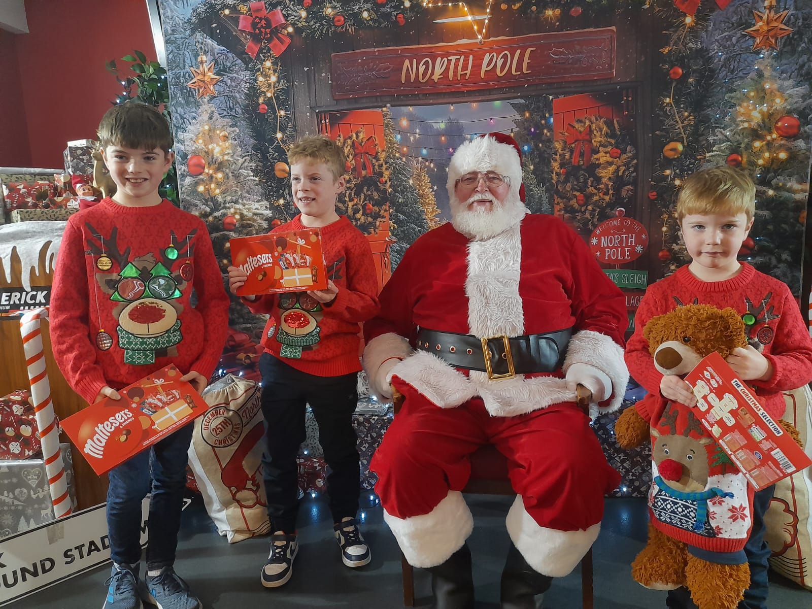 Santa Family Fun Day limerick