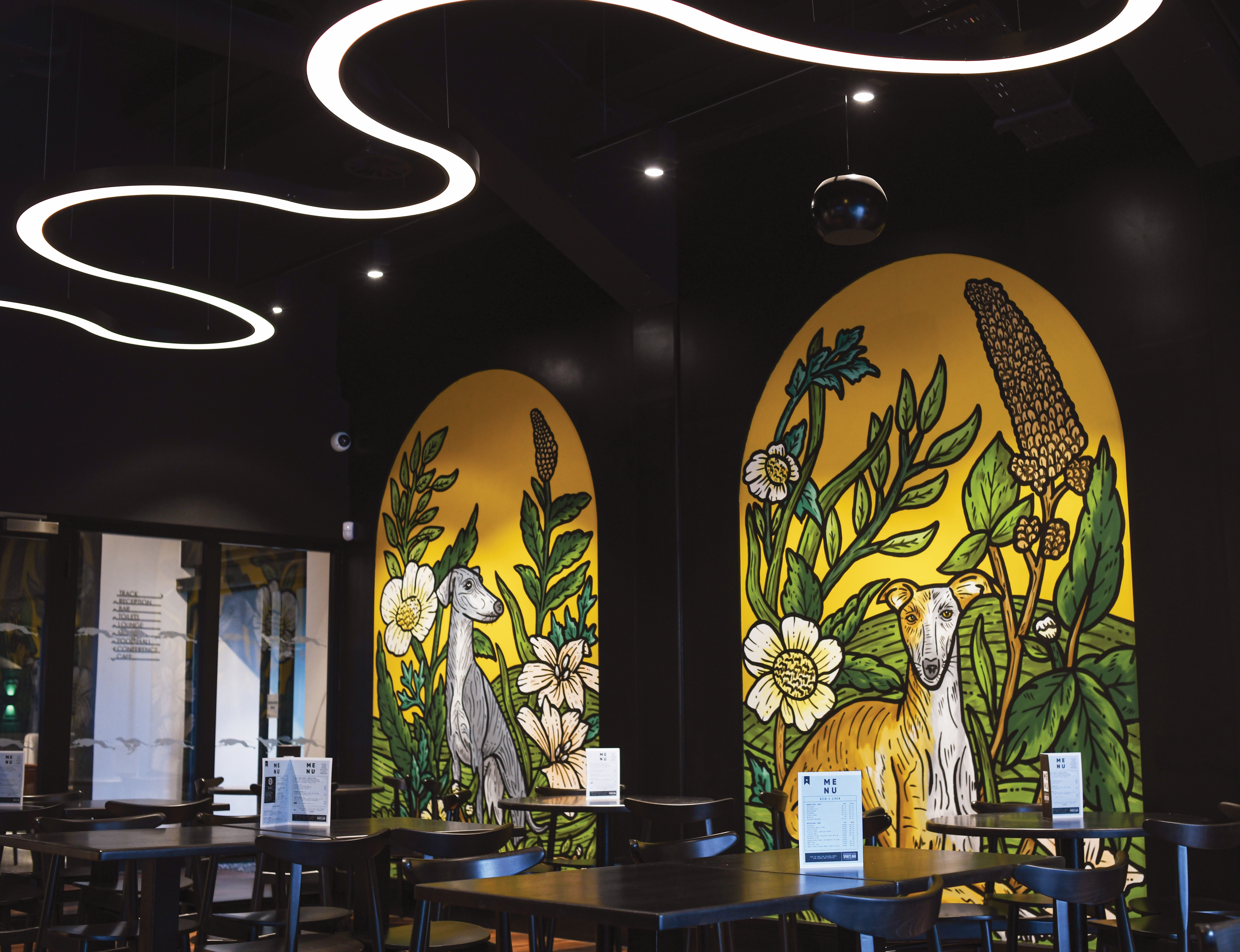 South Lotts Cafe seating area