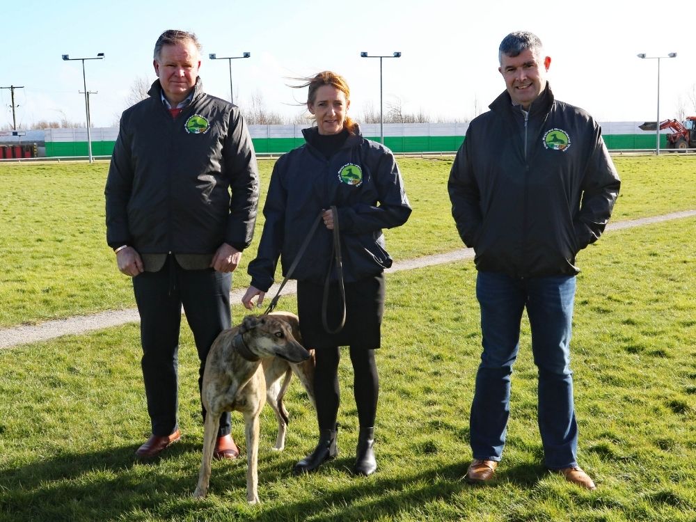 Geoff Parnaby, Deirdre Leahy and Damian Matthews from the IGOBF pictured in the new IRGT Branded Parade Jackets